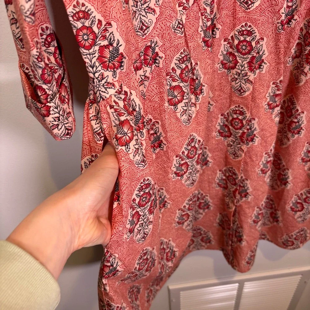 Tuckernuck Scarlet Sonata Royal Shirt Dress - Picture 5 of 8